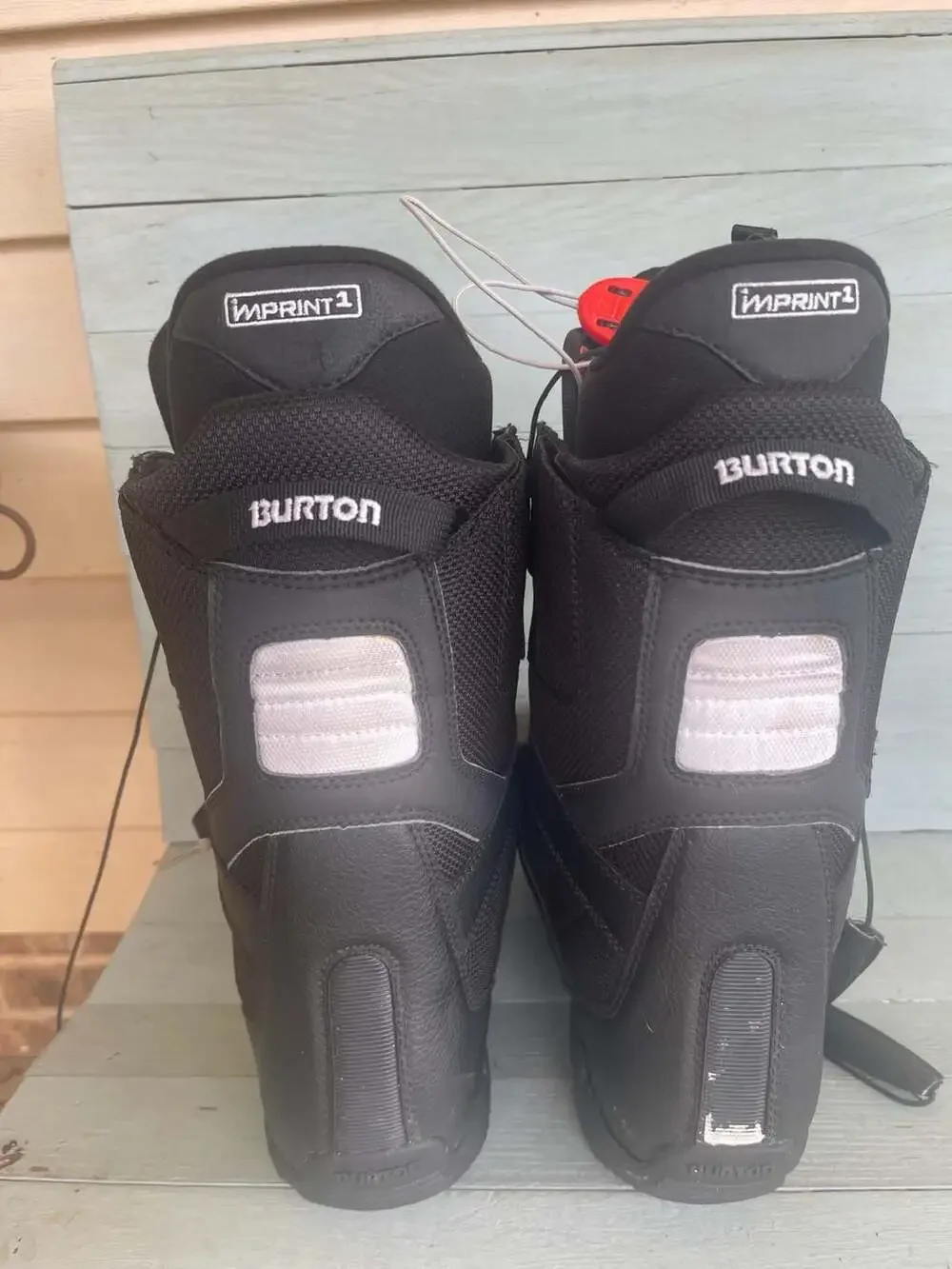 Burton Moto Snowboard Boots Black Men's Size 8